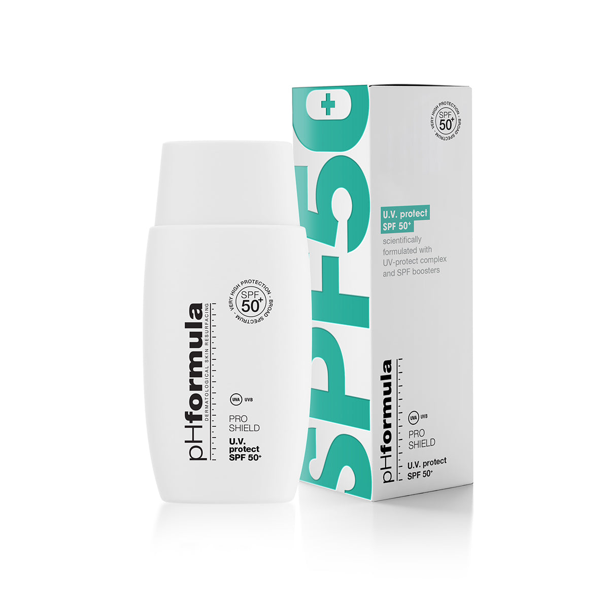 U.V. protect SPF 50 PRO SHIELD — сонцезахисний крем
