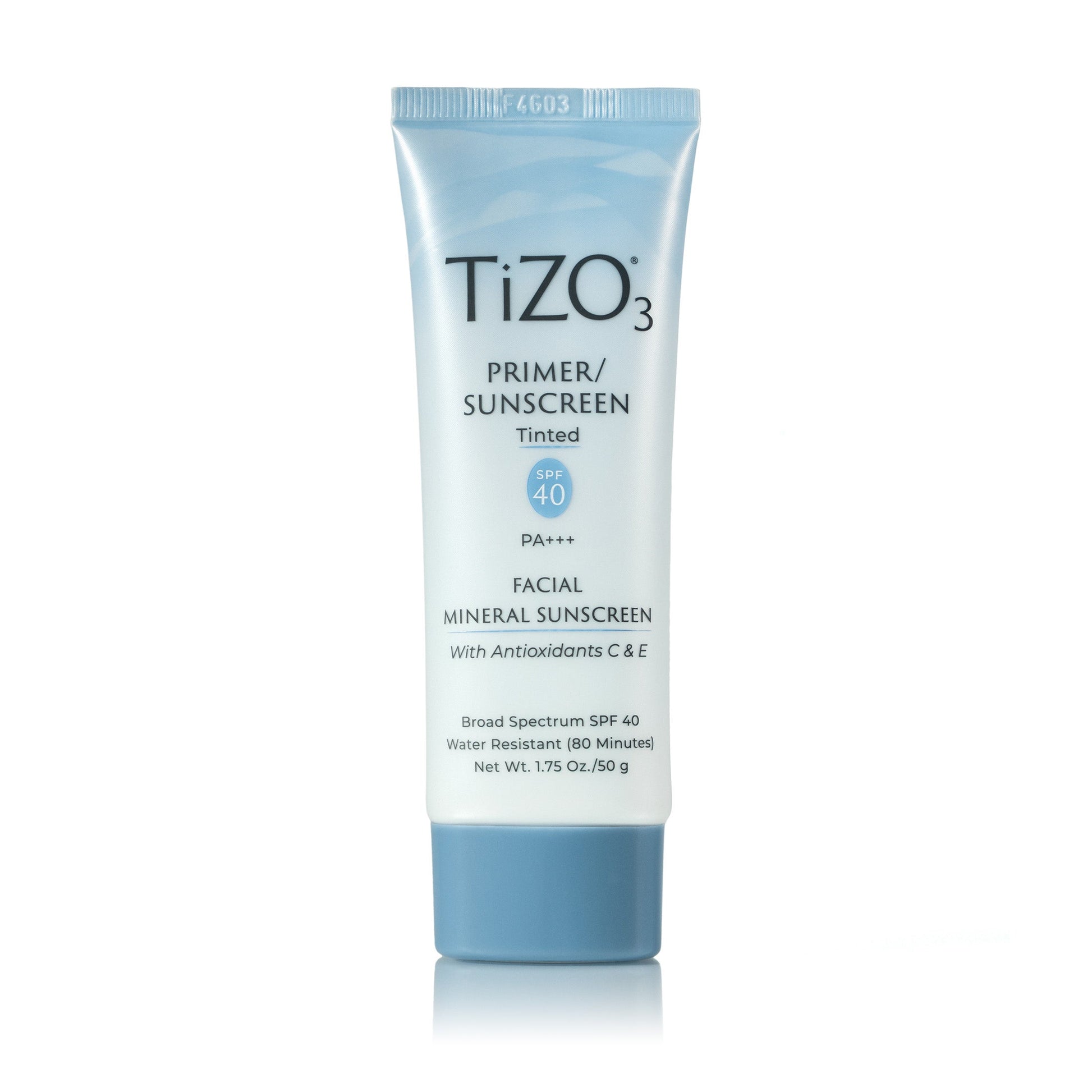 TiZO3 Facial Primer SPF 40 з відтінком — тюбик