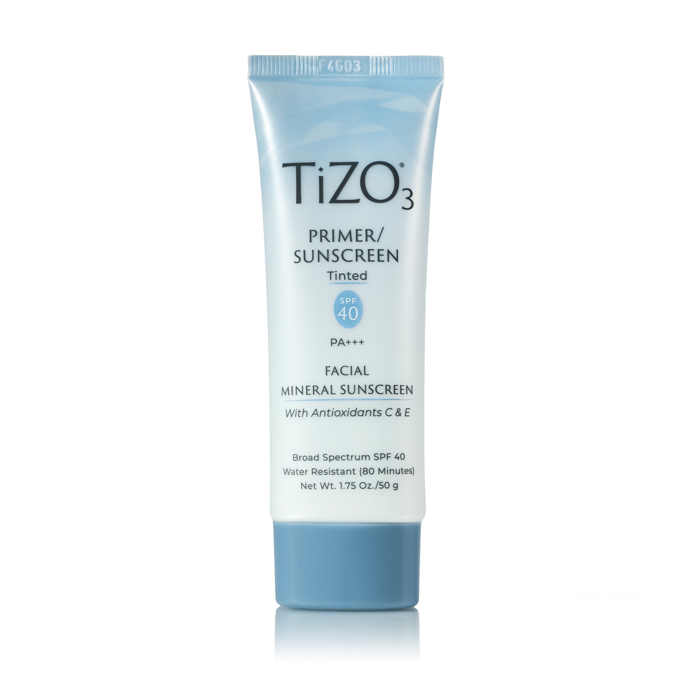 TiZO3 Facial Primer SPF 40 з відтінком — тюбик